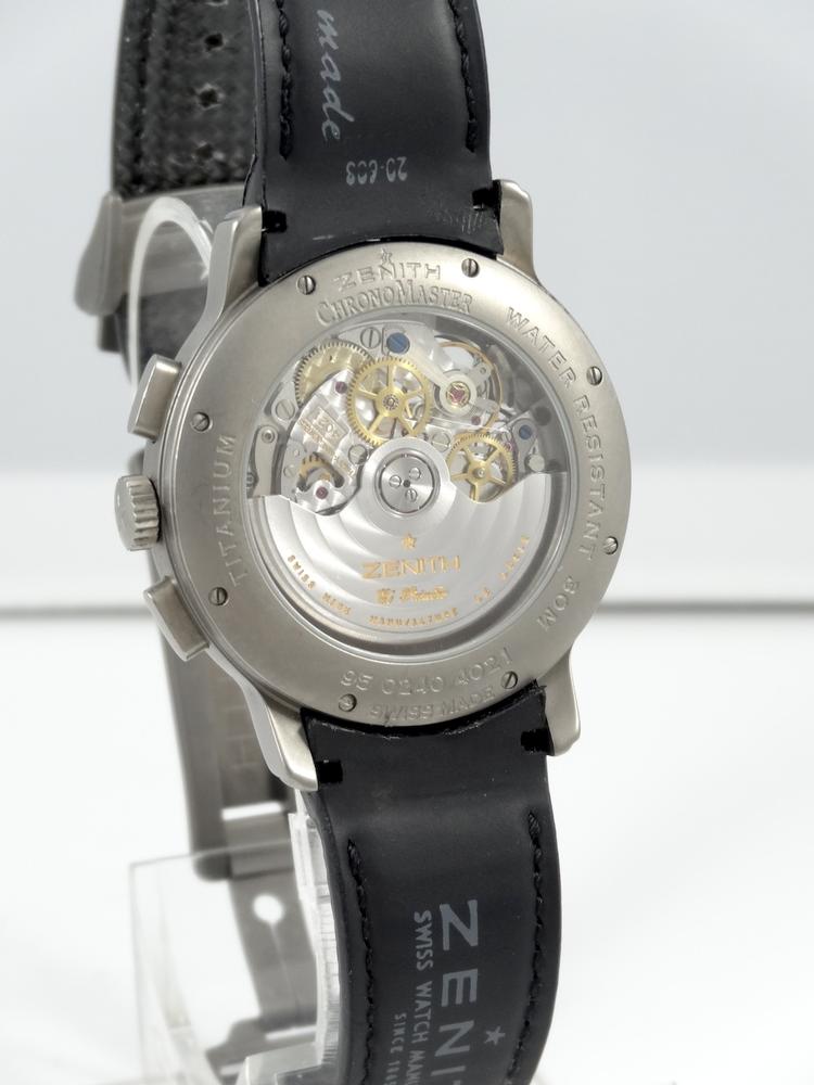 Zenith Chronomaster Réf 95 0240 4021 Titane Open 40mm