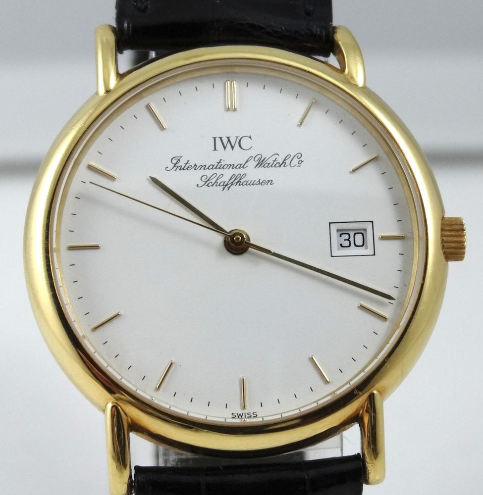 IWC Classique or jaune 34mm
