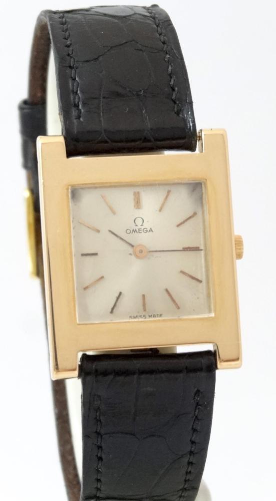 Omega Tank or rose art deco