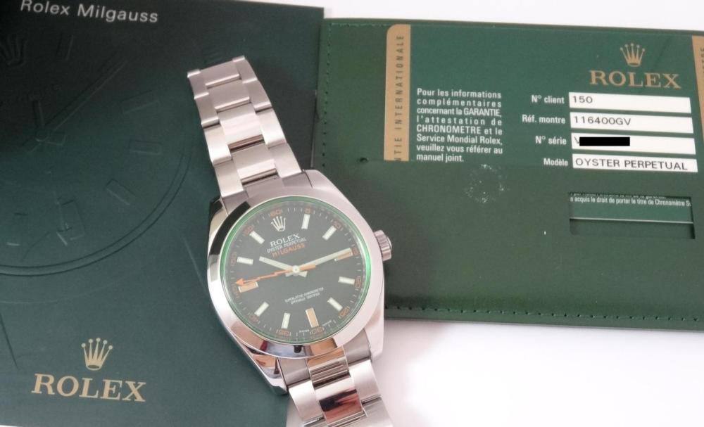 Rolex Milgauss Série V first edition