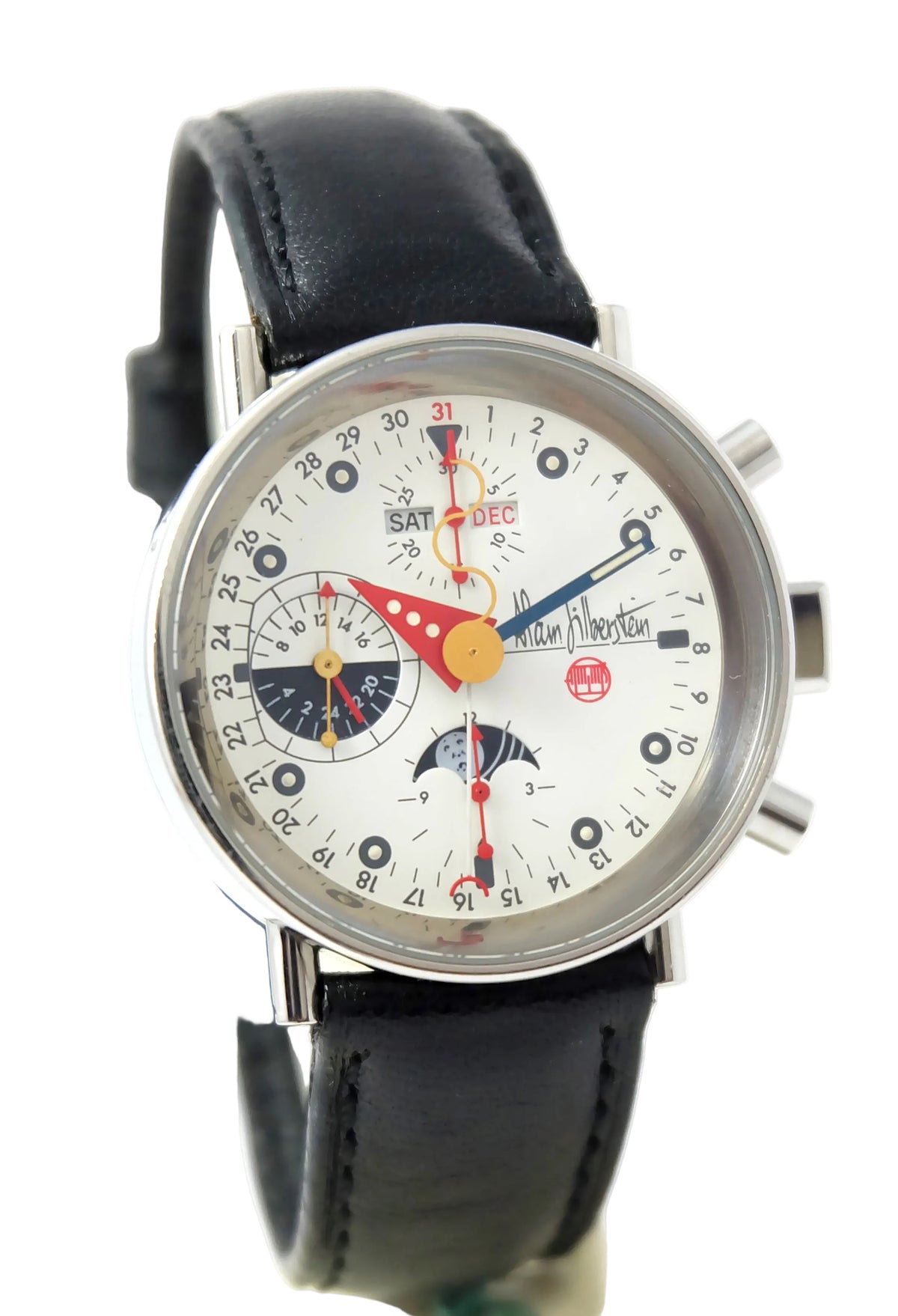 Alain Silberstein Triple Calendrier Krono 2 moon Phase ultra Collector