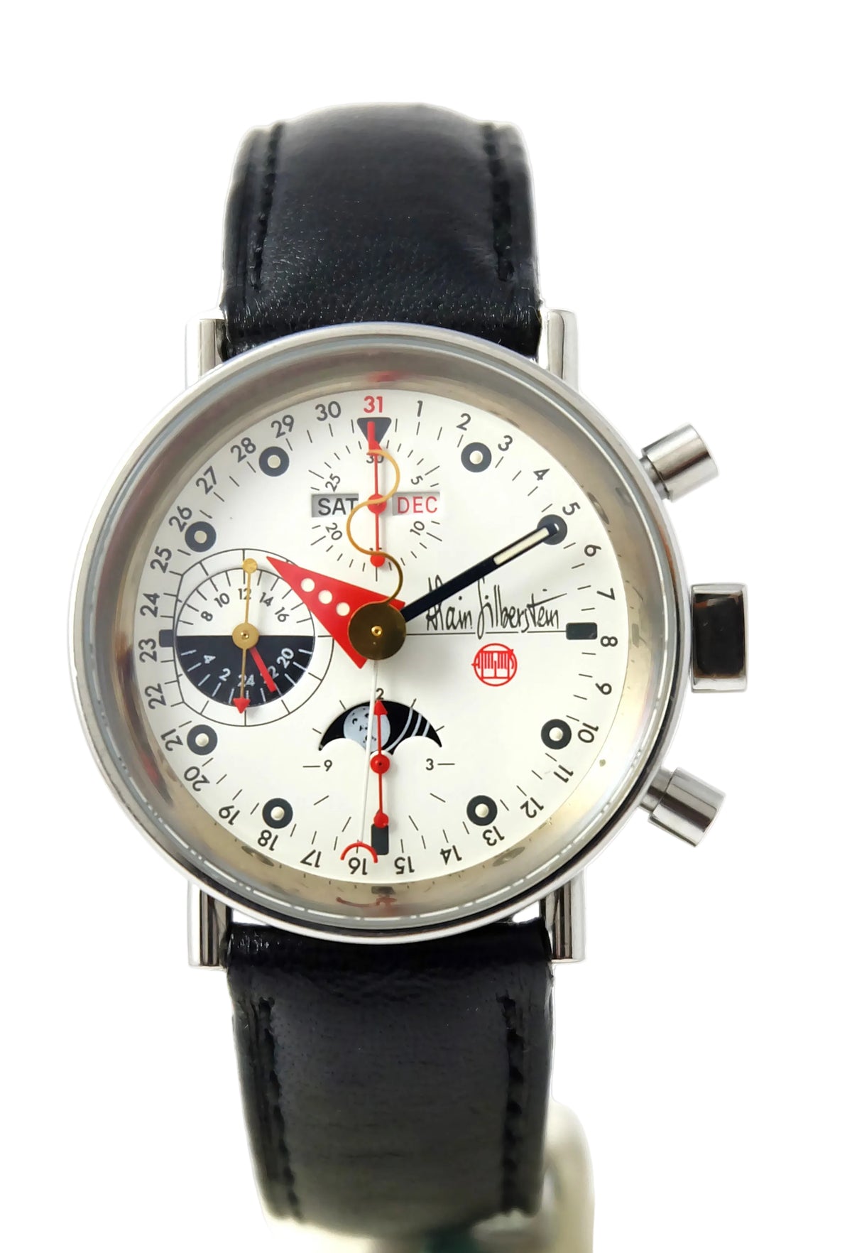 Alain Silberstein Triple Calendrier Krono 2 moon Phase ultra Collector
