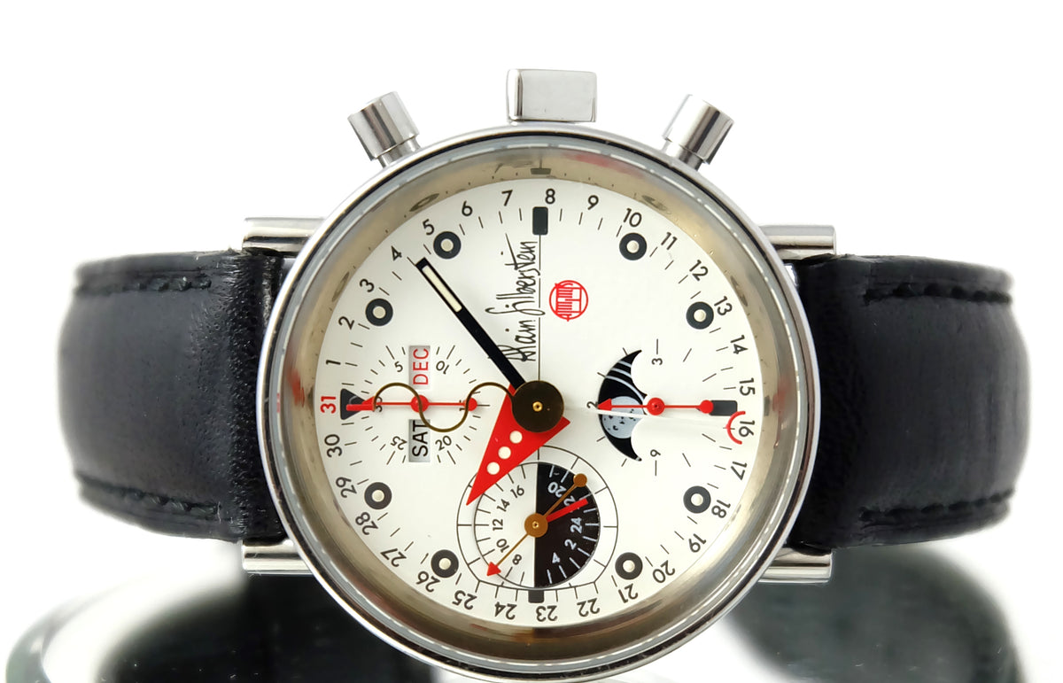 Alain Silberstein Triple Calendrier Krono 2 moon Phase ultra Collector