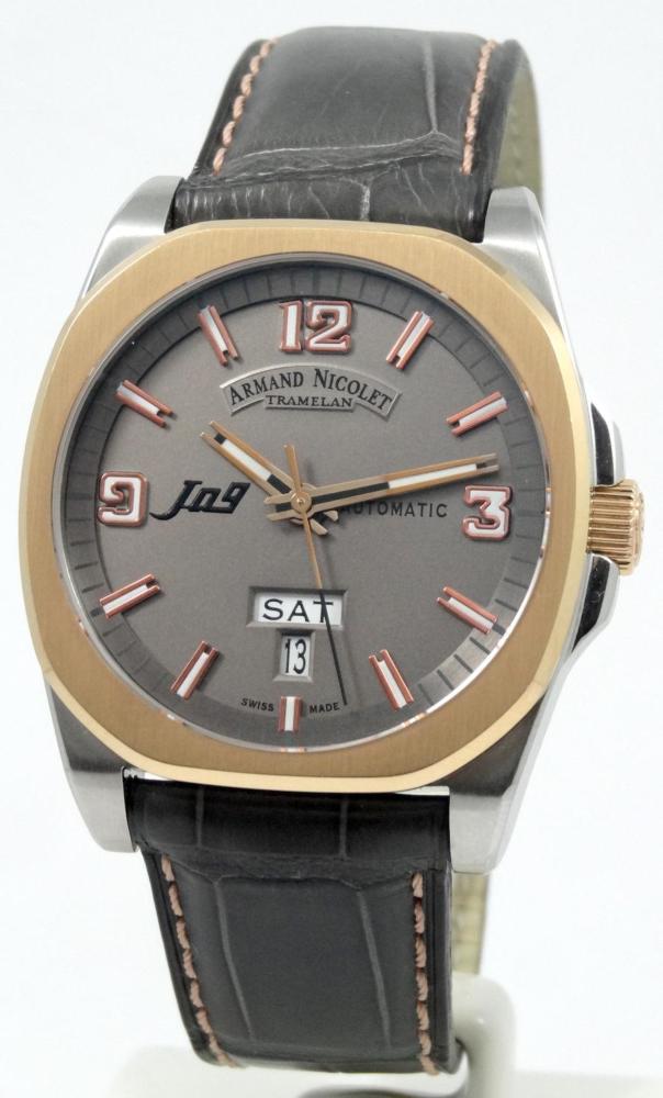 Armand Nicolet J09 Daydate Lunette or rose Boite & Papiers