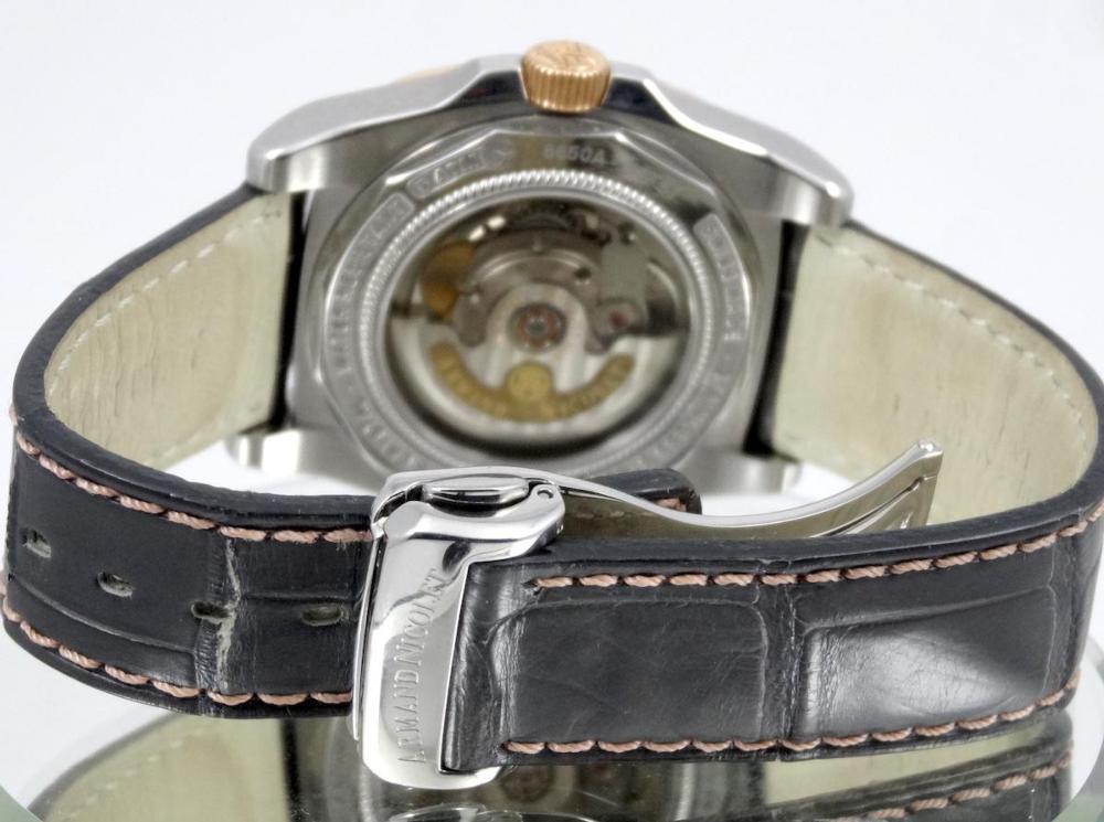 Armand Nicolet J09 Daydate Lunette or rose Boite & Papiers