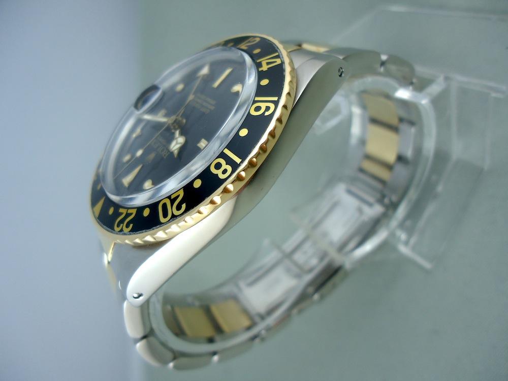 Rolex GMT or et acier référence 1675