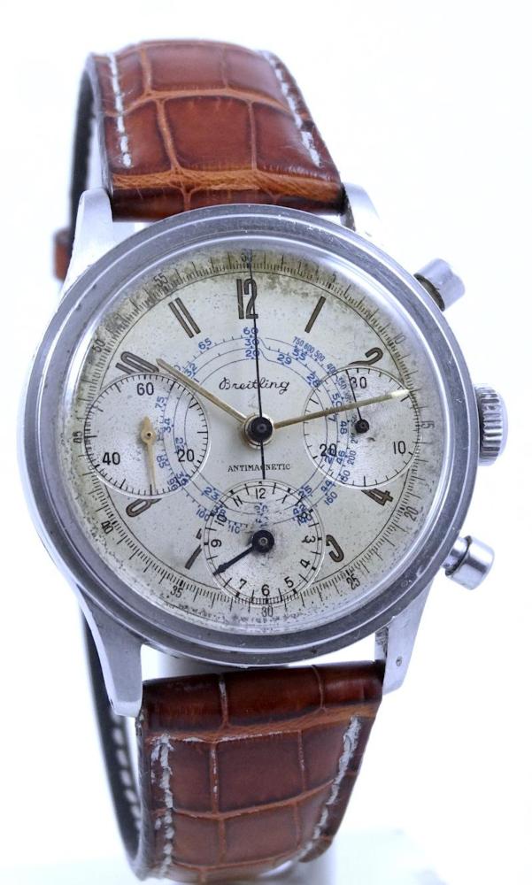 Breitling Chrono Tri Compax Boitier Etanche