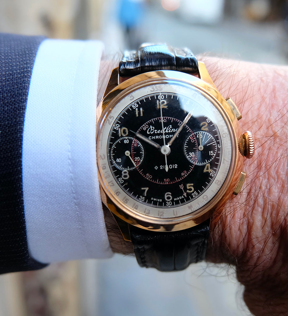 Breitling Or Rose Chronomat