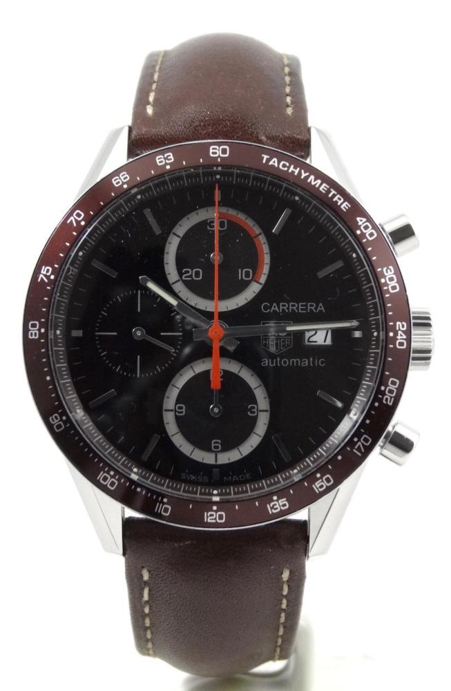 Tag Heuer Carrera Burgundy CV2013-3 Boite et papiers