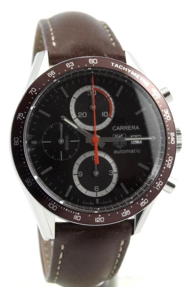 Tag Heuer Carrera Burgundy CV2013-3 Boite et papiers