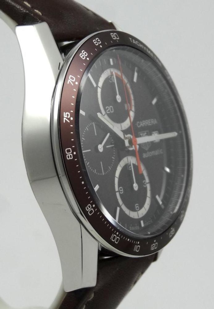 Tag Heuer Carrera Burgundy CV2013-3 Boite et papiers