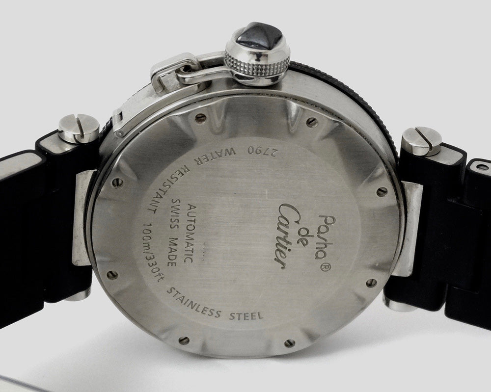 Cartier Pasha Seatimer Rubber band comme neuve