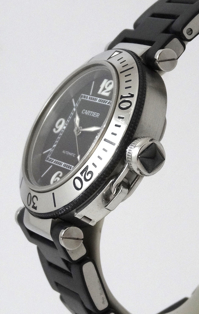 Cartier Pasha Seatimer Rubber band comme neuve
