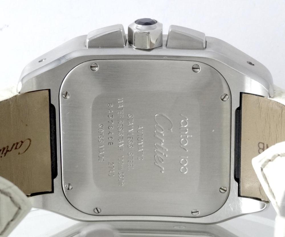 Cartier Santos 100 Xl Chronograph Boite & Papiers comme neuve