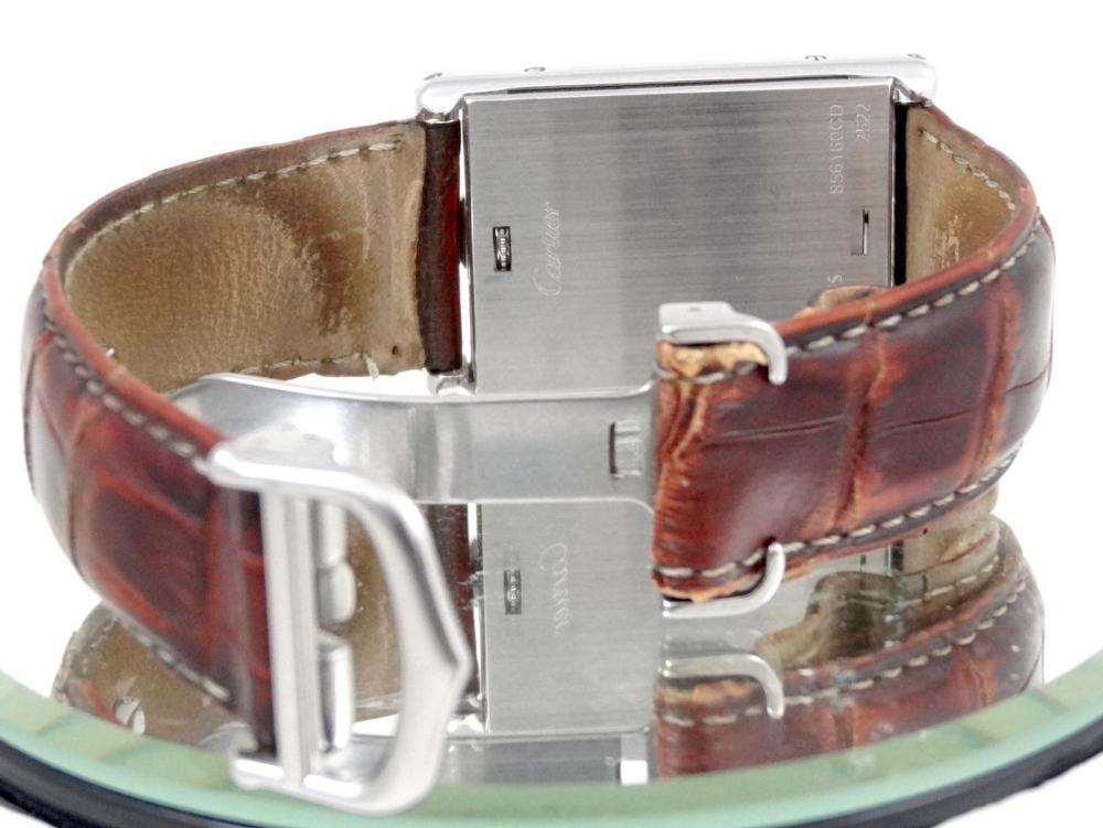 Cartier Tank Basculante Grande Date Quartz