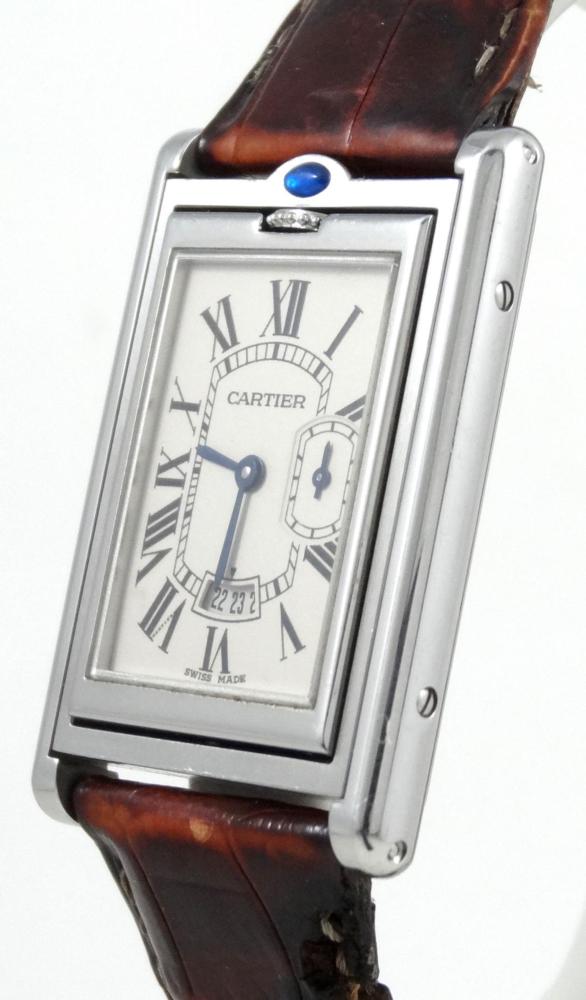 Cartier Tank Basculante Grande Date Quartz