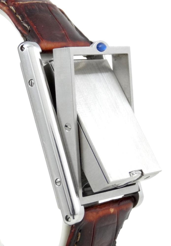 Cartier Tank Basculante Grande Date Quartz