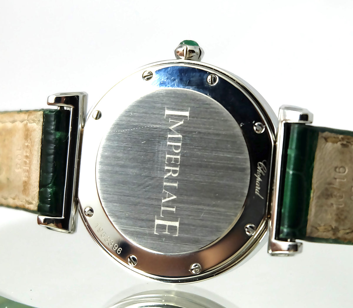 Chopard Impérial or rose & acier cadran vert Emeraude Référence 388532-6006