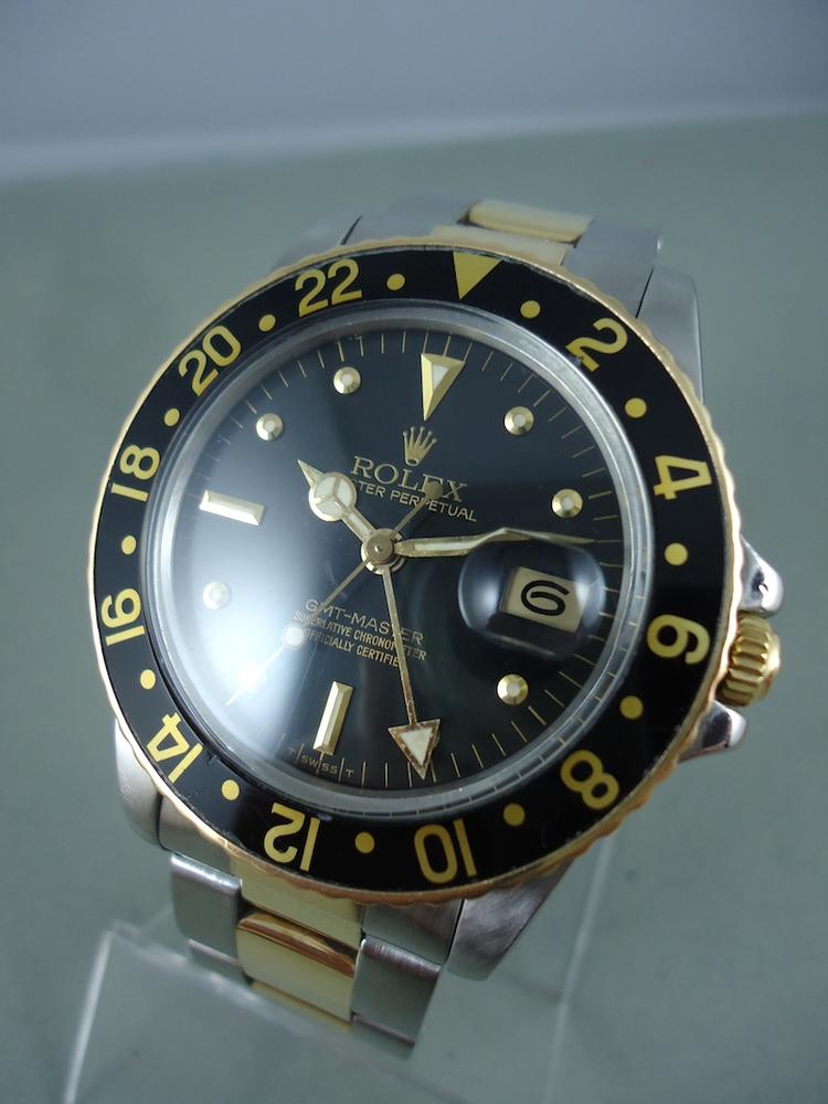 Rolex GMT or et acier référence 1675
