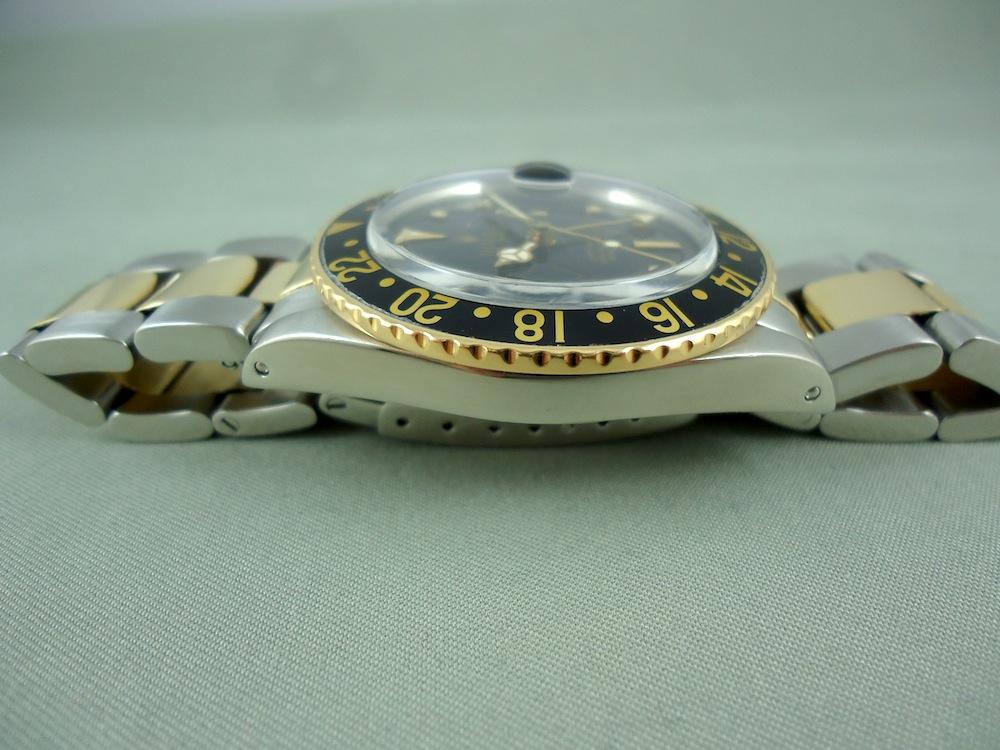 Rolex GMT or et acier référence 1675