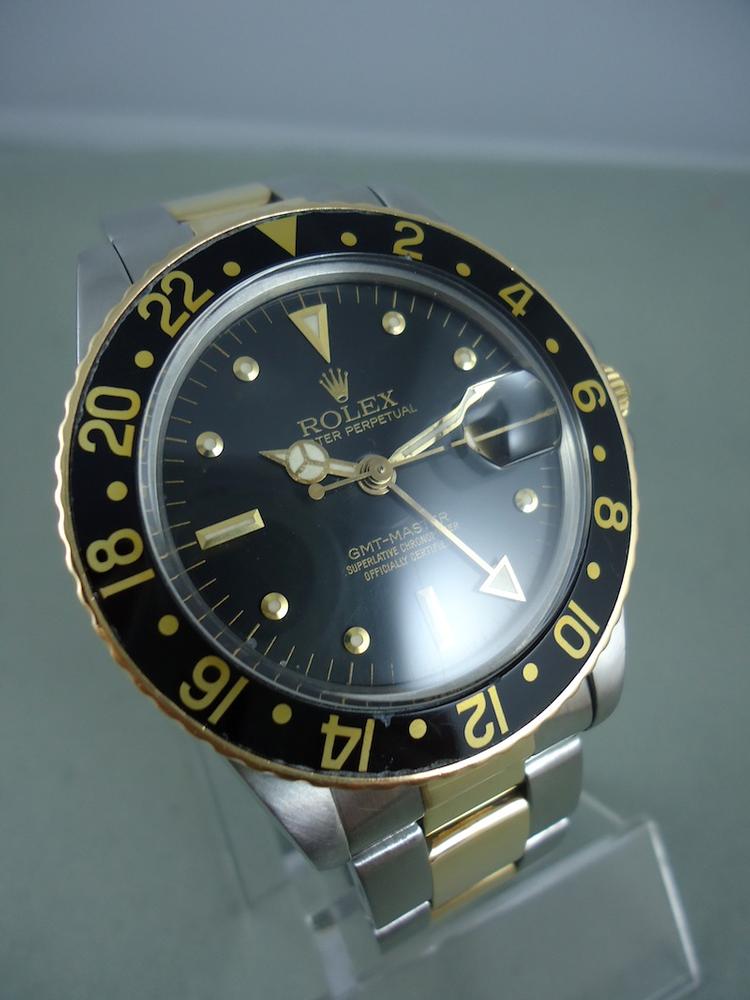 Rolex GMT or et acier référence 1675