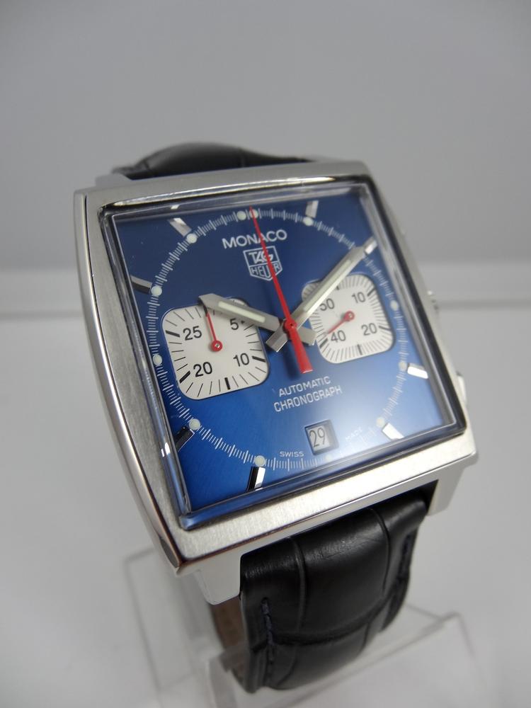 Tag Heuer Monaco Cadran Bleu Réf CW2113