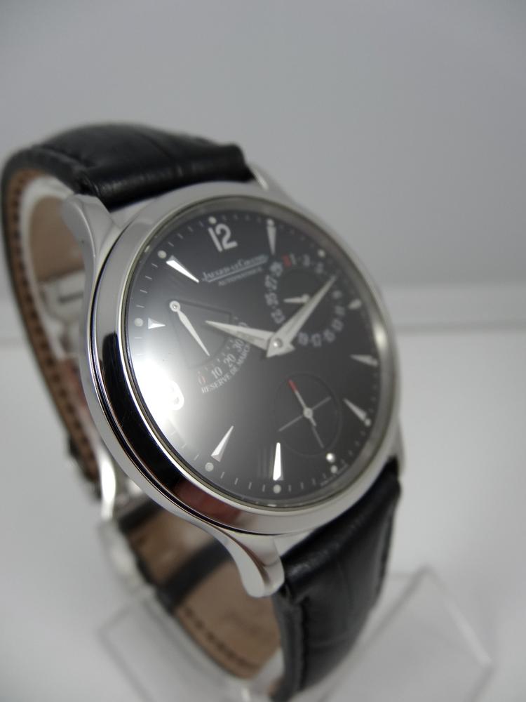Jaeger Lecoultre réf 140.8.93 S Master Réserve de marche cadran noir