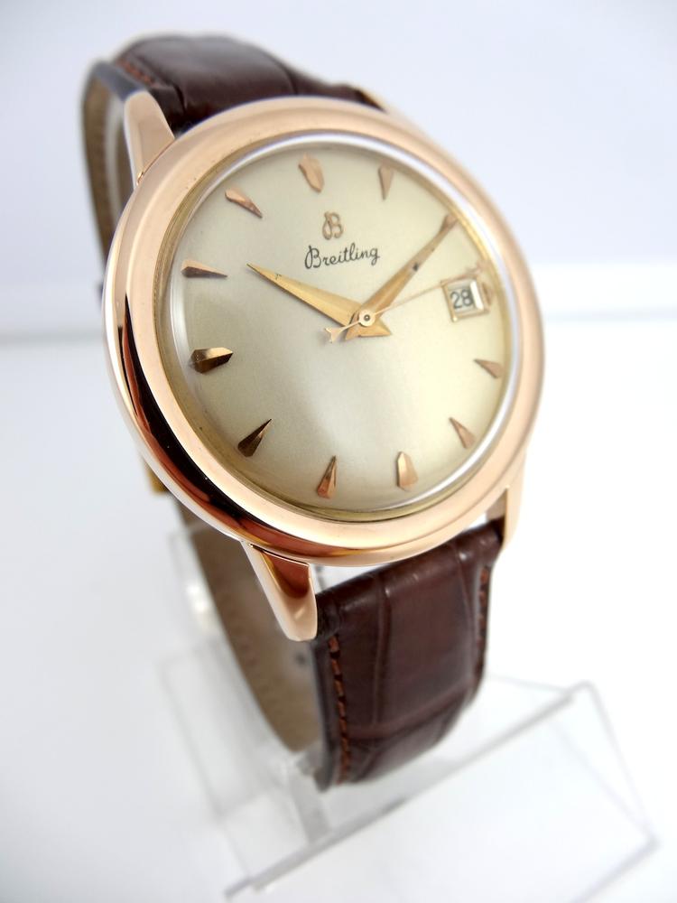 Breitling Classique or rose Dato Automatique