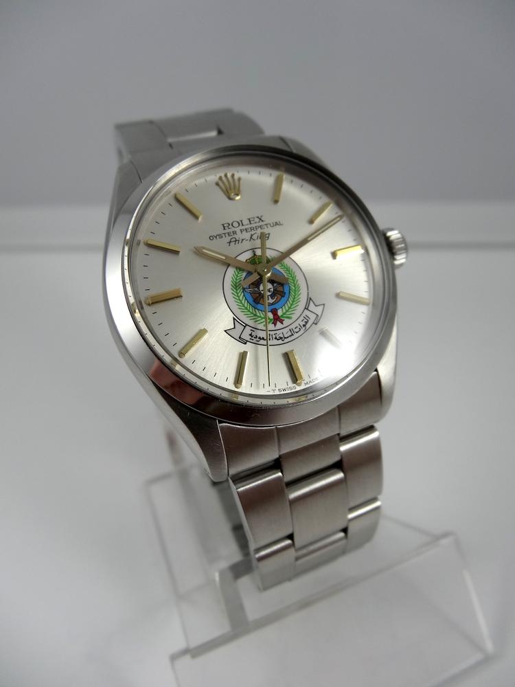 Rolex Airking Logo Armée Saoudienne jamais portée