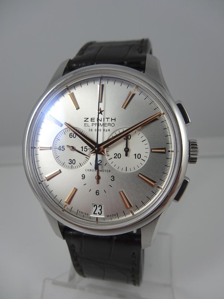 Zenith Captain Chrono Acier Année 2010