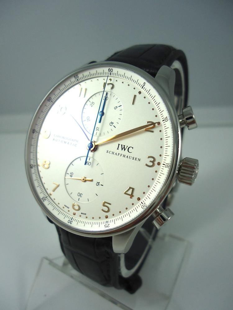 Portugaise Chronographe Acier/Cuir Réf.IW371401