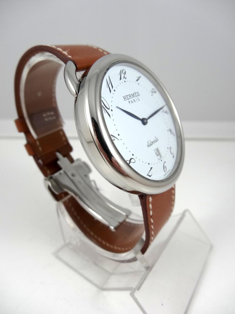 Hermes Arceau XL acier automatique