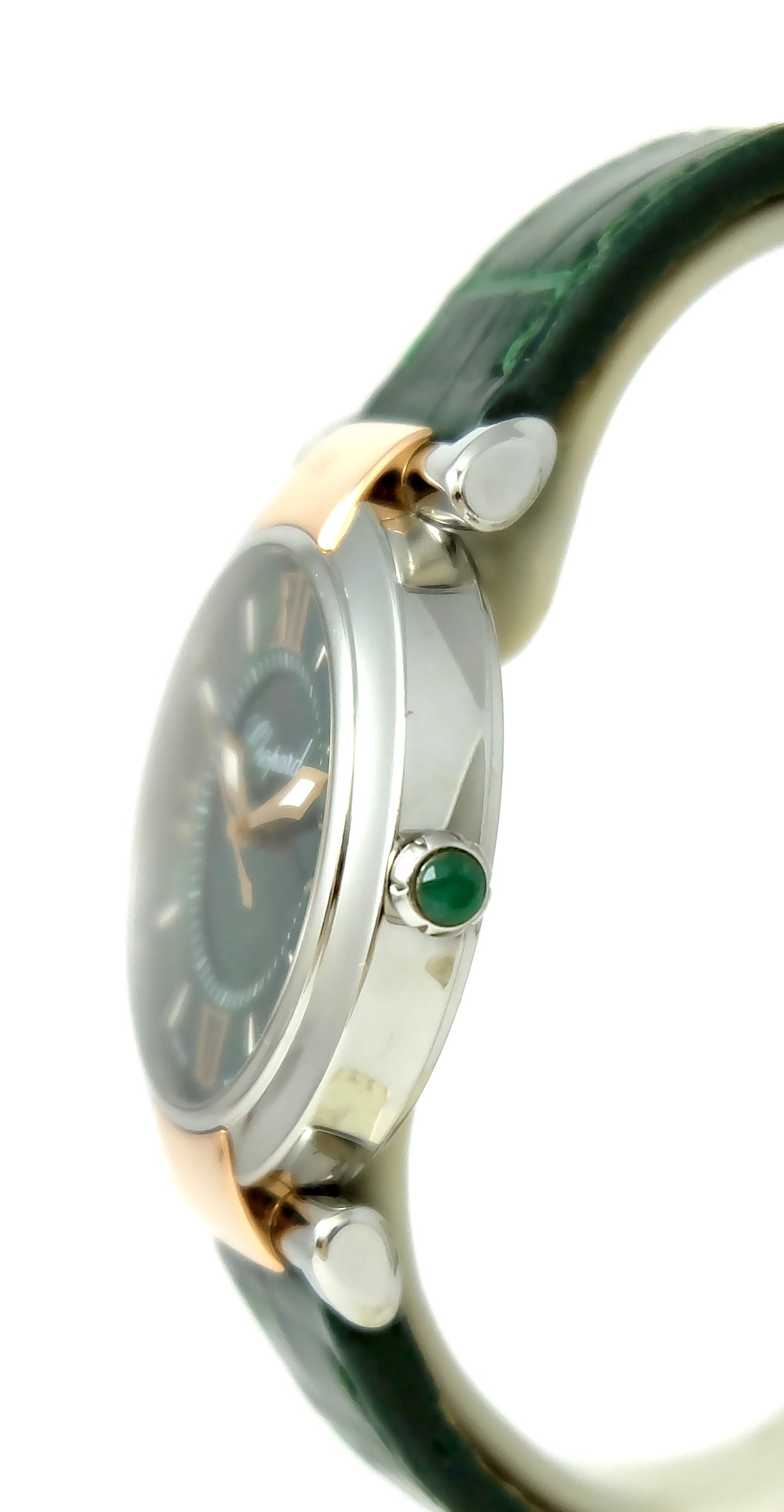 Chopard Impérial or rose & acier cadran vert Emeraude Référence 388532-6006