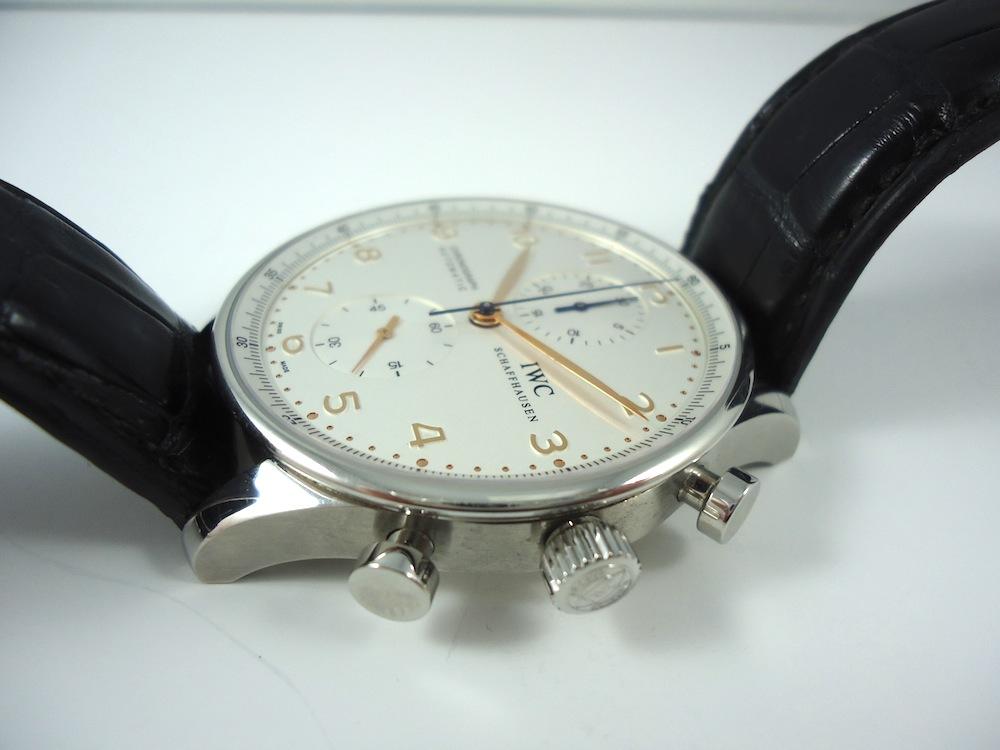 Portugaise Chronographe Acier/Cuir Réf.IW371401