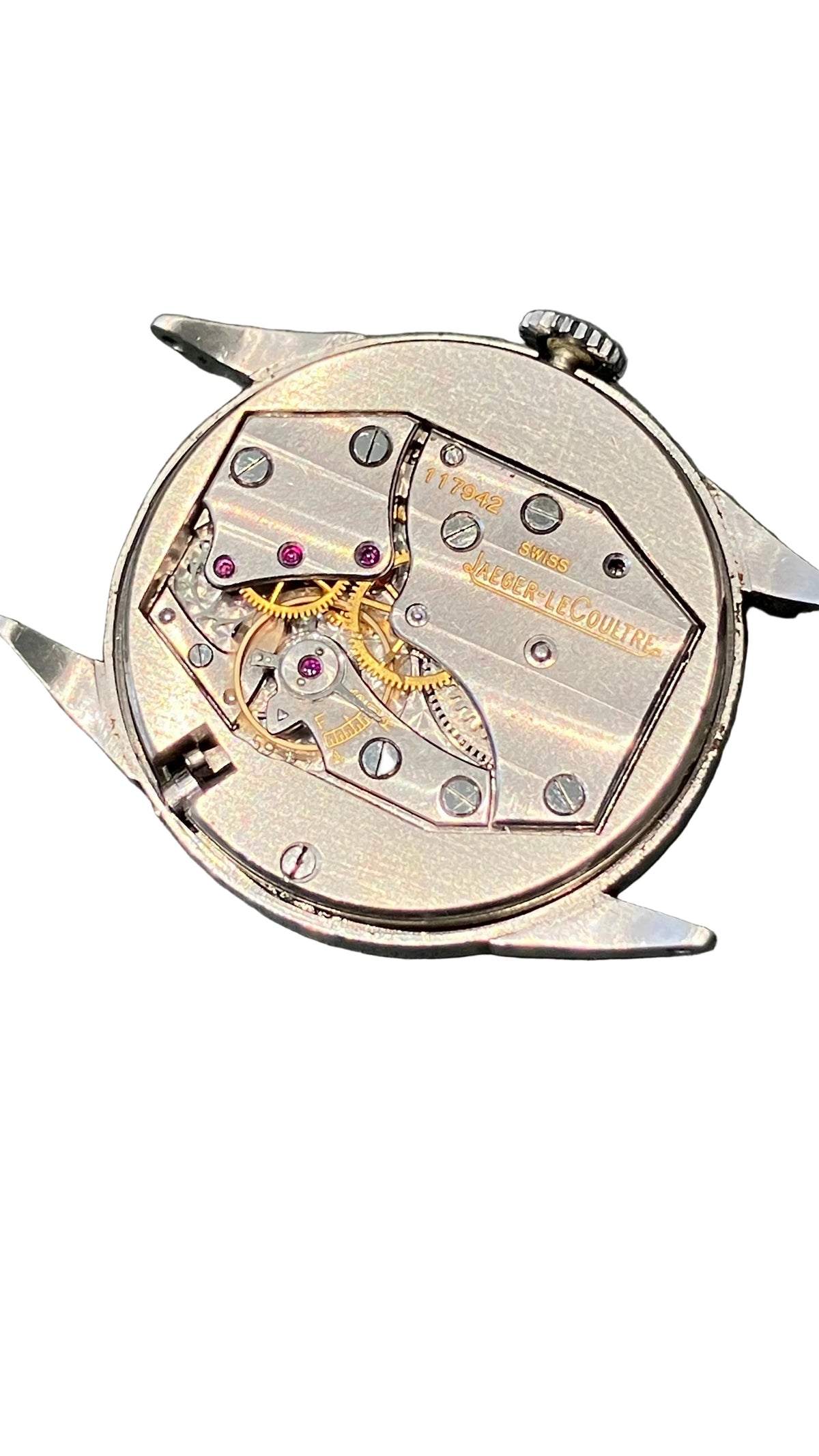 Jaeger Lecoultre cadran noir laqué Daydate circa 1946