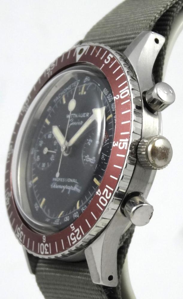 Wittnauer Chrono Compax Burgundy