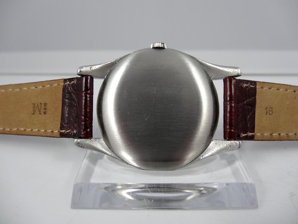 Omega Calatrava Jumbo acier 37mm cadran ivoire