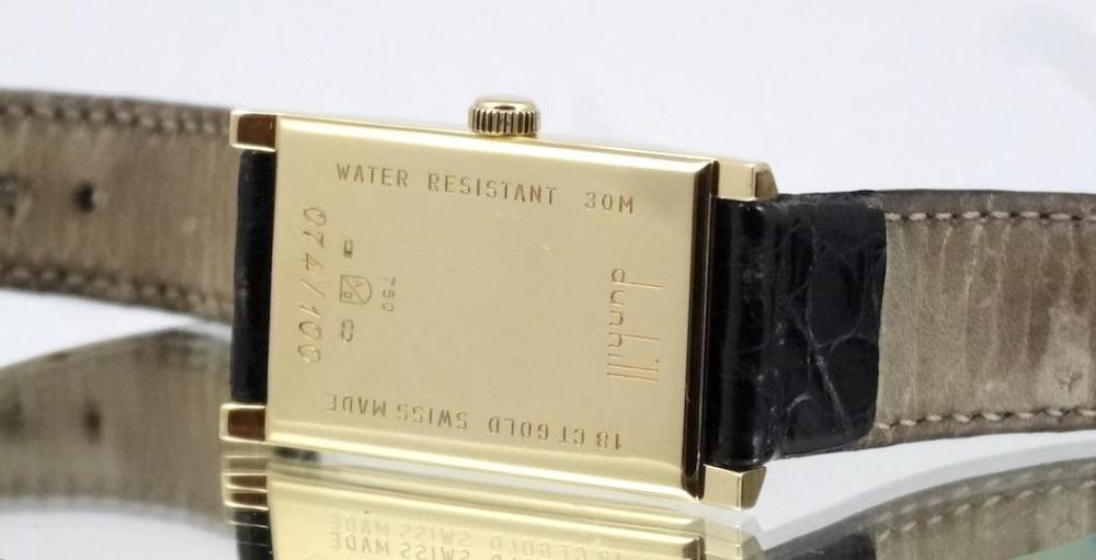 Alfred Dunhill Facet or jaune série Limitée 100 ex