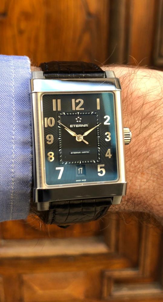 Eterna Tank Art Deco Collection Historique 1935 Heritage