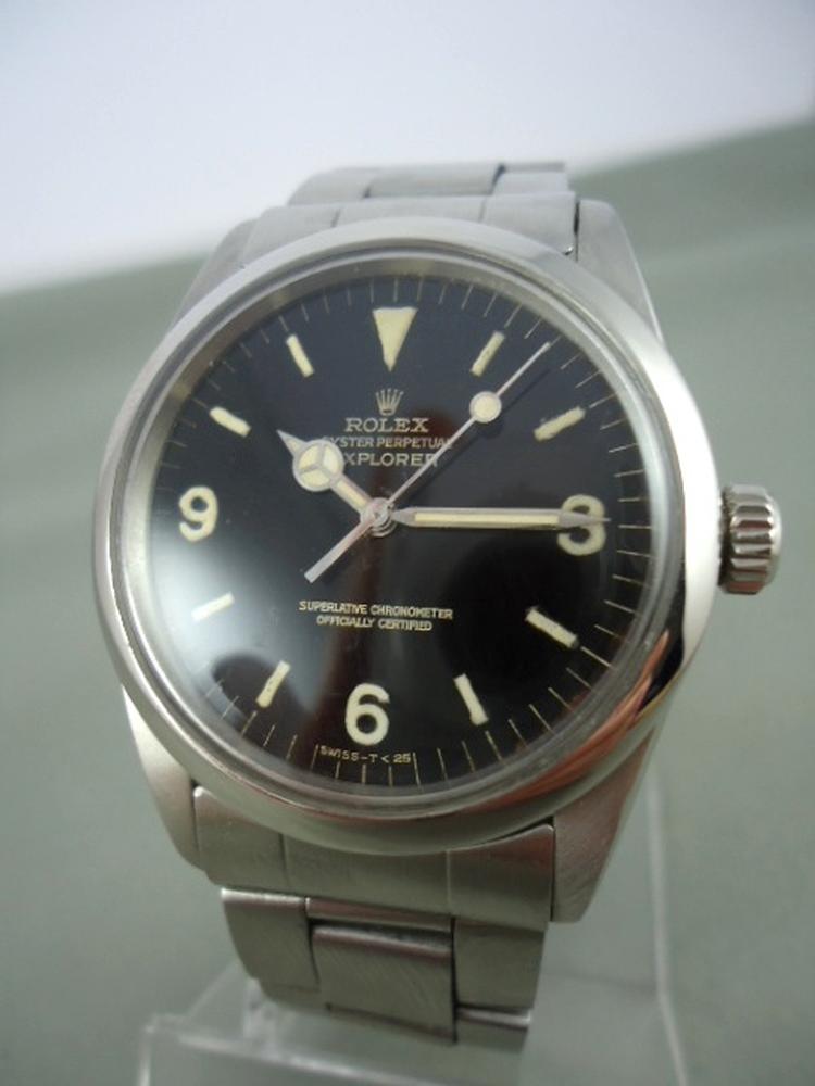 Rolex Explorer 1 réf 1016 magnifique Patine