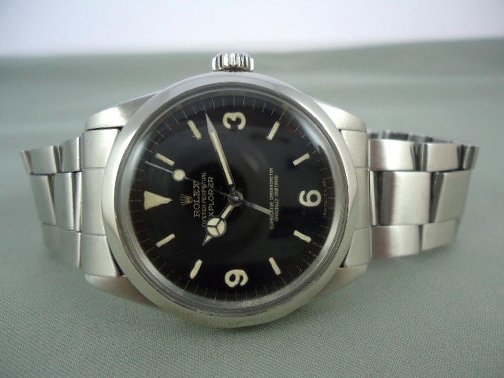 Rolex Explorer 1 réf 1016 magnifique Patine