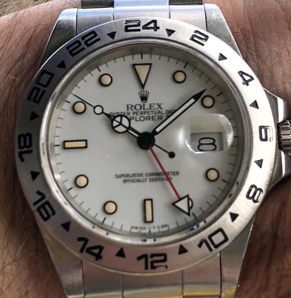 Rolex Explorer II réf 16550 1987 Transition