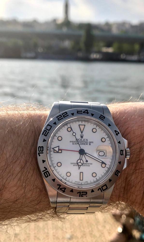 Rolex Explorer II réf 16550 1987 Transition
