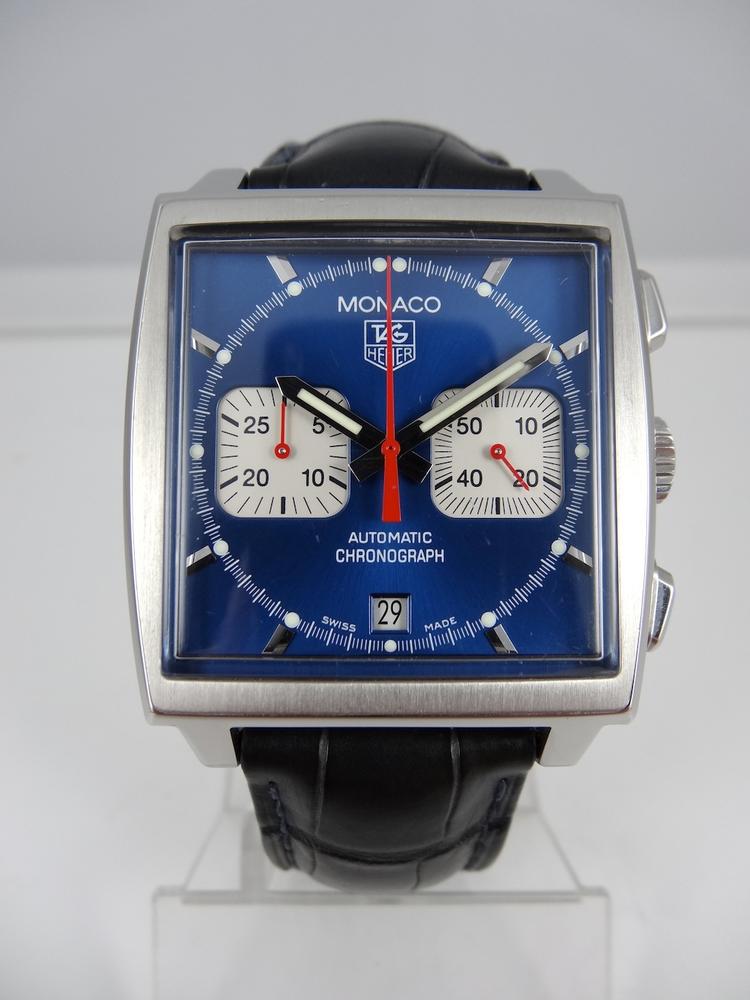 Tag Heuer Monaco Cadran Bleu Réf CW2113