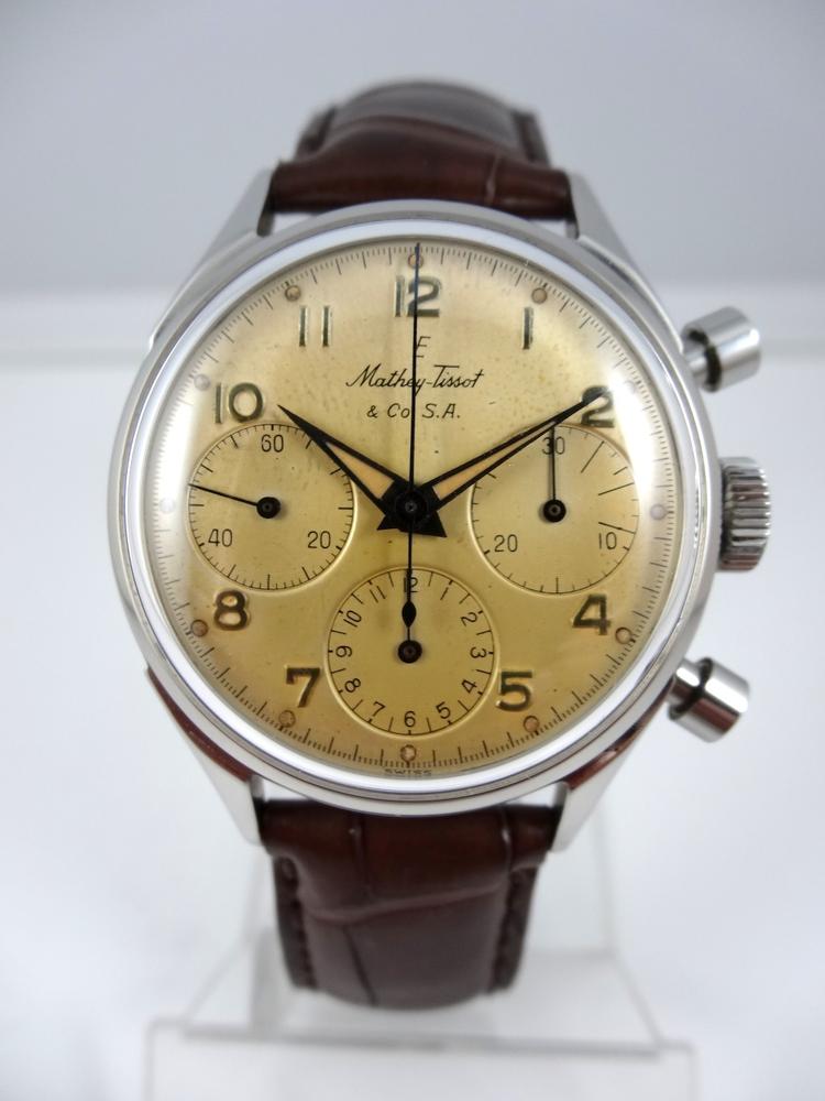 Mathey Tissot Chrono 3 compteurs