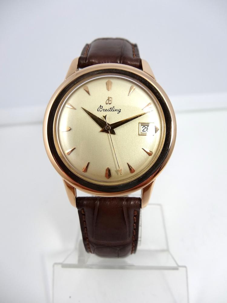 Breitling Classique or rose Dato Automatique