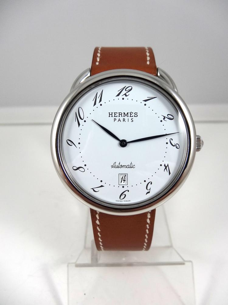 Hermes Arceau XL acier automatique