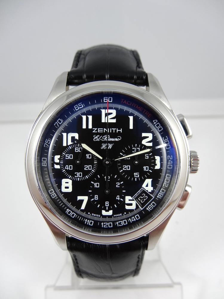 Zenith Acier Chrono El Primero série''HW''