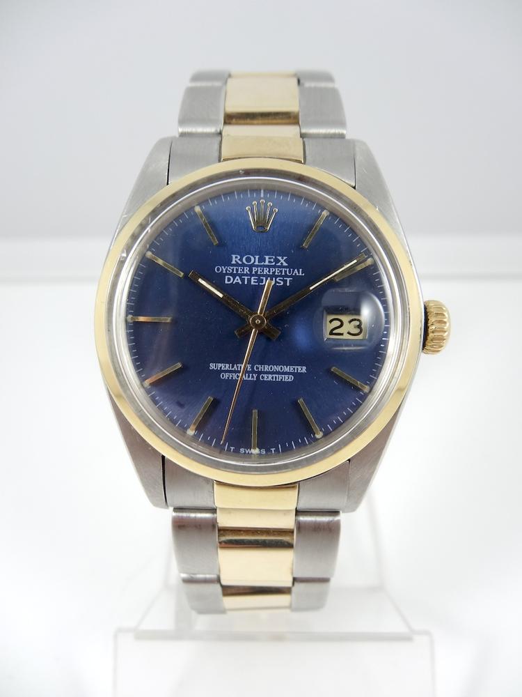 Rolex Datejust or & acier Vintage année 1978
