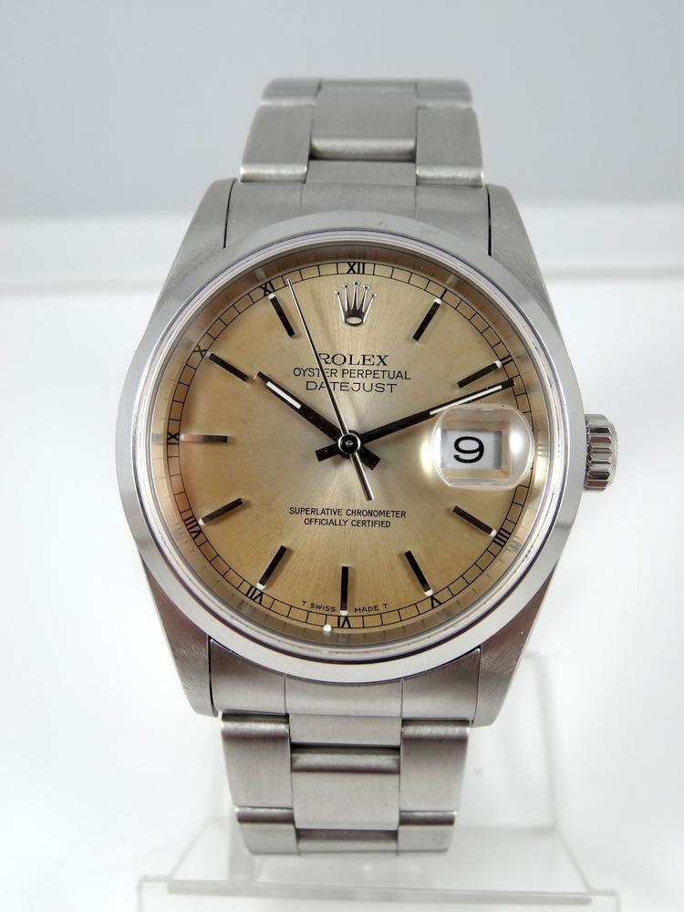 Rolex Datejust cadran ''Brun''1996